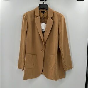 Universal Standard French 75 Tan Blazer